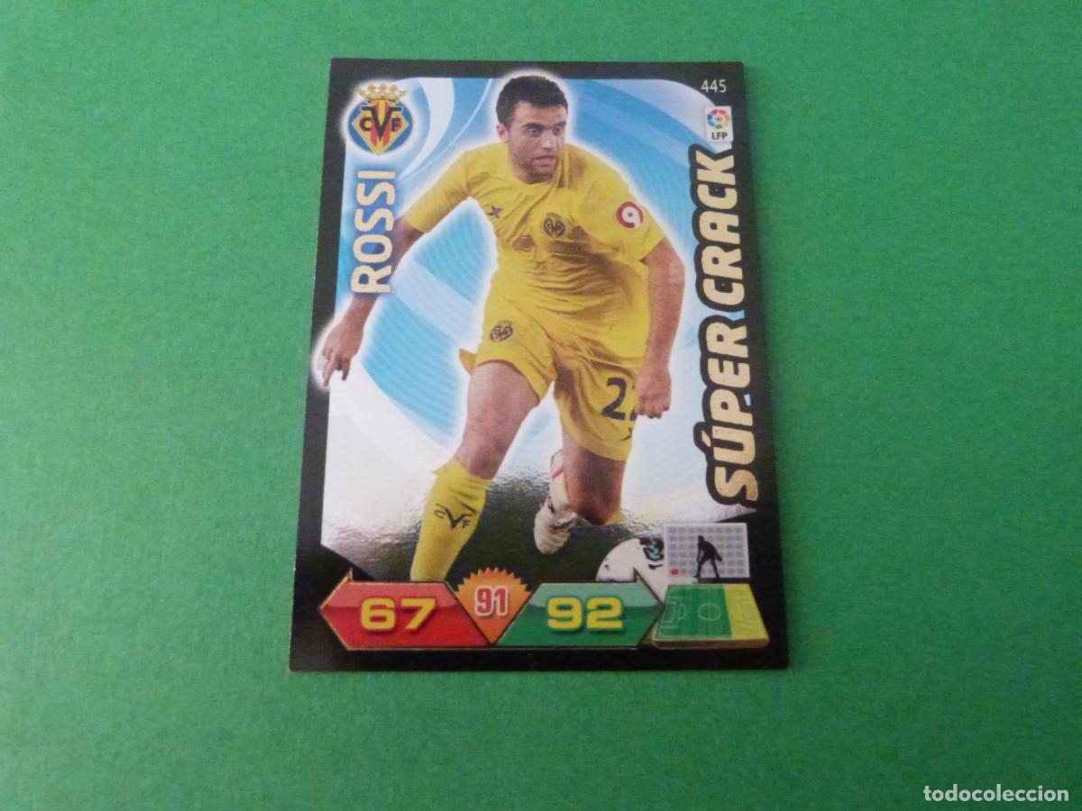 Cartes &agrave; collectionner de Football: TRADING CARD FUTBOL ROSSI VILLARREAL C.F. N&ordm; 445 LIGA ADRENALYN XL 2011-2012/11-12 PANINI