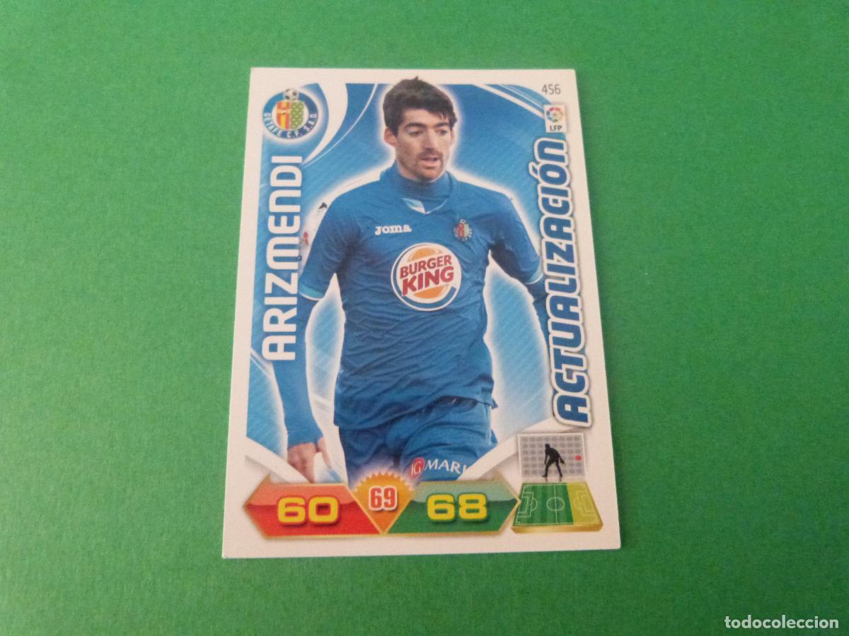 Cartes &agrave; collectionner de Football: TRADING CARD FUTBOL ARIZMENDI GETAFE C.F. N&ordm; 456 LIGA ADRENALYN XL 2011-2012/11-12 PANINI