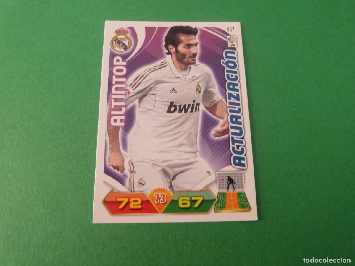 Cromos de Futebol: TRADING CARD FUTBOL ALTINTOP REAL MADRID C.F. N&ordm; 457 LIGA ADRENALYN XL 2011-2012/11-12 PANINI