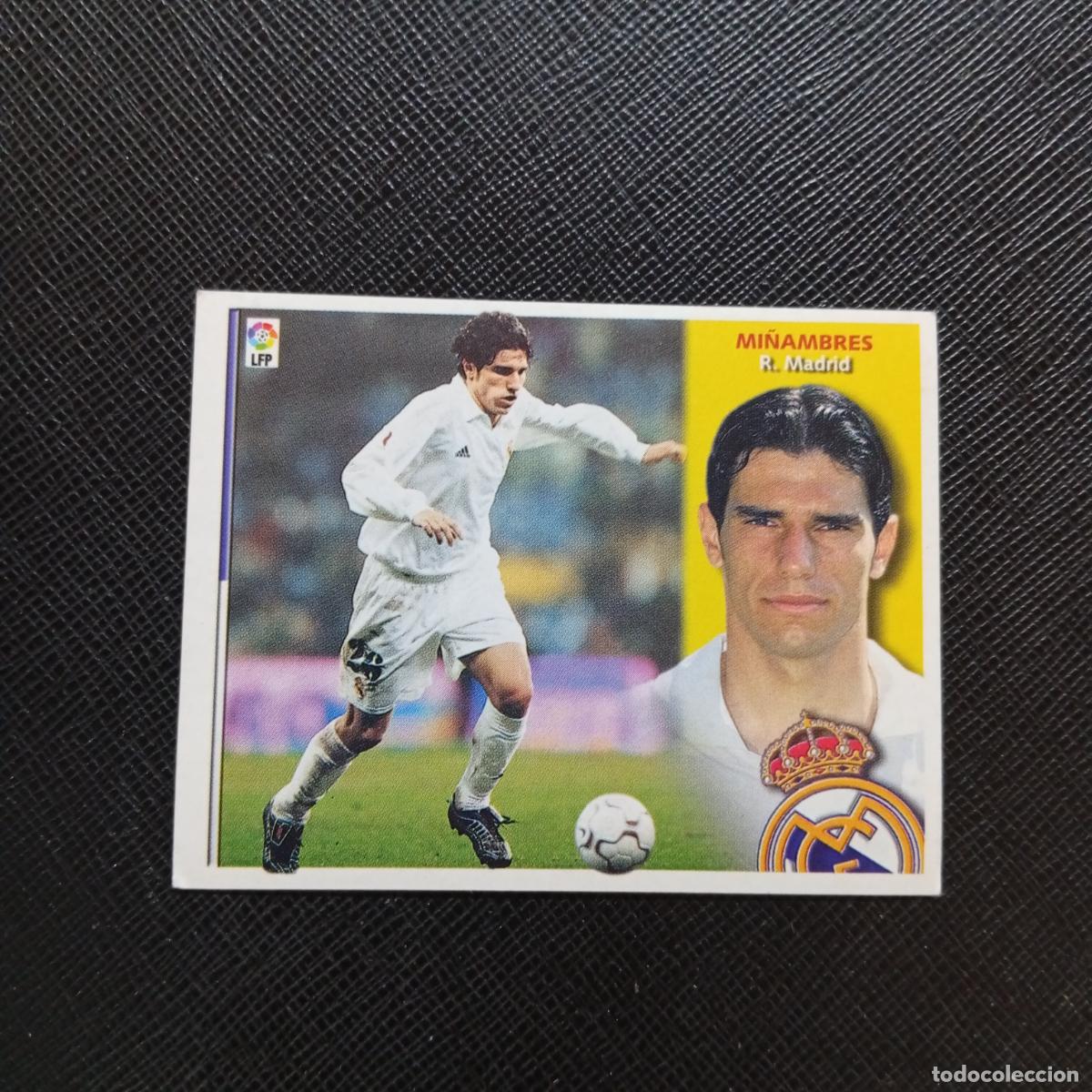 Cromos de Futebol: MI&Ntilde;AMBRES REAL MADRID ESTE 2002 2003 CROMO FUTBOL 02 03 - SIN PEGAR - A75 PG489