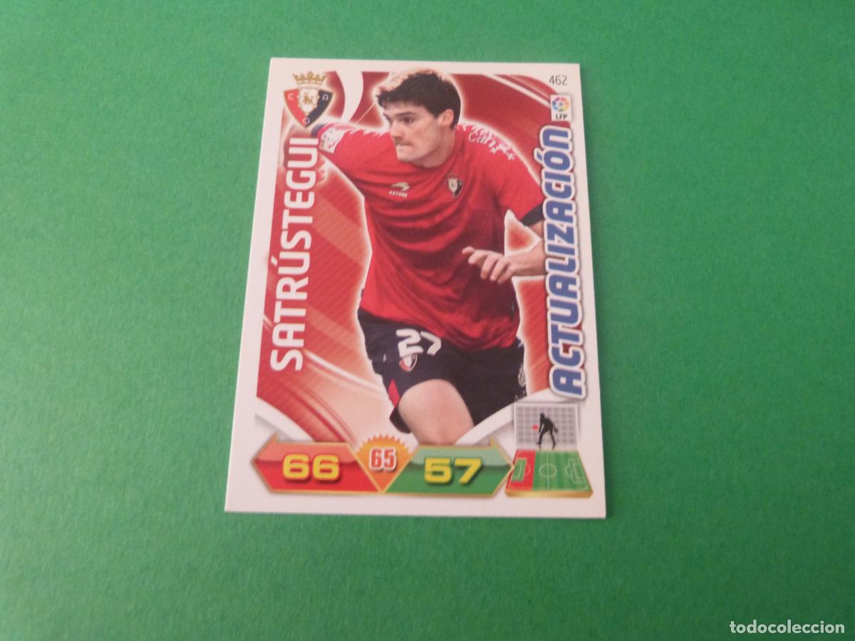 Cromos de f&uacute;tbol: TRADING CARD FUTBOL SATRUSTEGUI AT. OSASUNA N&ordm; 462 LIGA ADRENALYN XL 2011-2012/11-12 PANINI