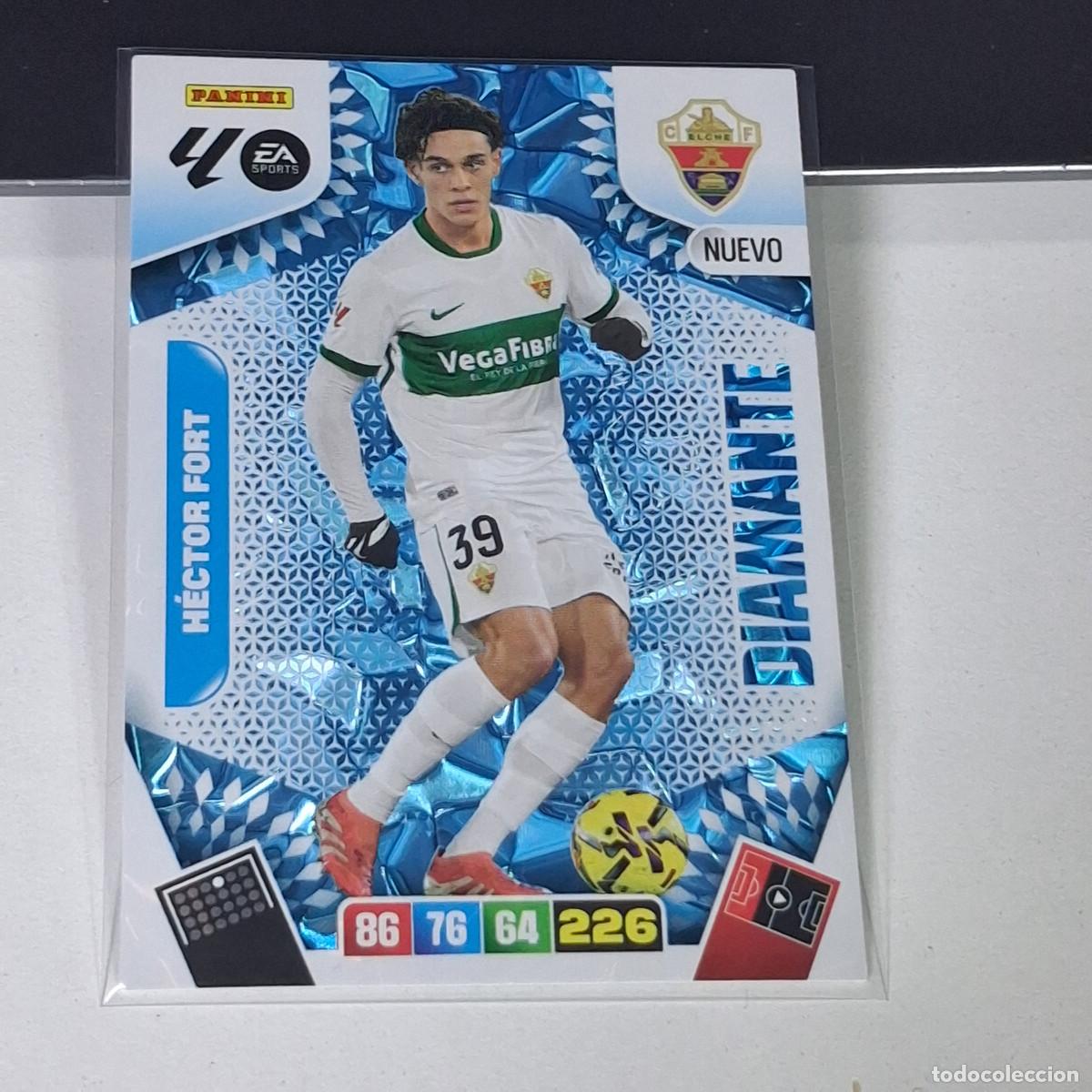 Cromos de f&uacute;tbol: B53 398 HECTOR FORT ELCHE NUEVO DIAMANTE CARD PANINI ADRENALYN XL 2025 2026 25 26