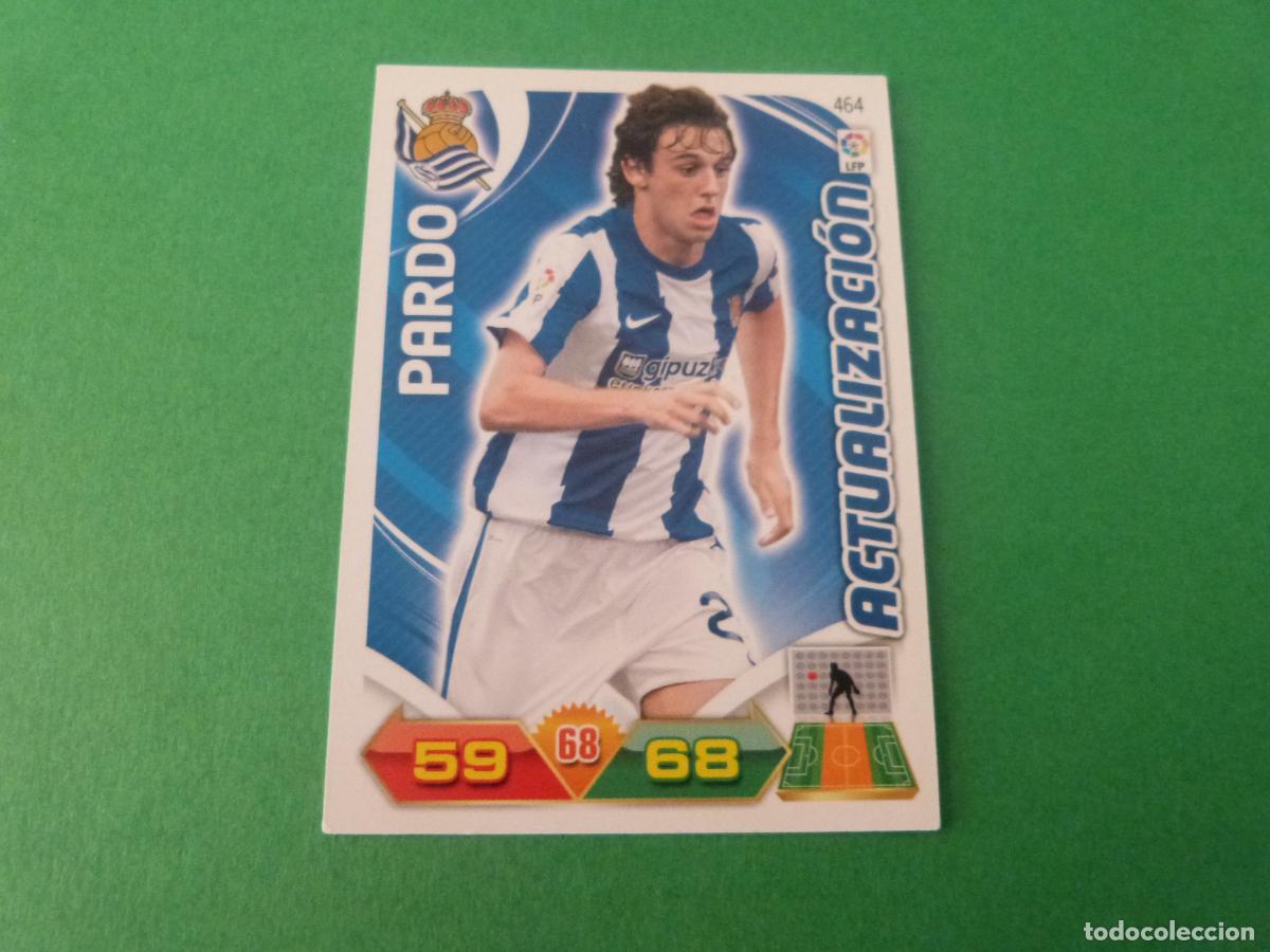 Cromos de f&uacute;tbol: TRADING CARD FUTBOL PARDO REAL SOCIEDAD N&ordm; 464 LIGA ADRENALYN XL 2011-2012/11-12 PANINI