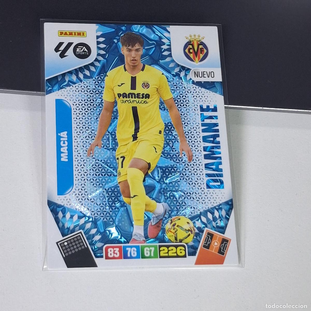 Cromos de f&uacute;tbol: B53 397 NUEVO DIAMANTE MACI&Aacute; VILLARREAL CARD PANINI ADRENALYN XL 2025 2026 25 26