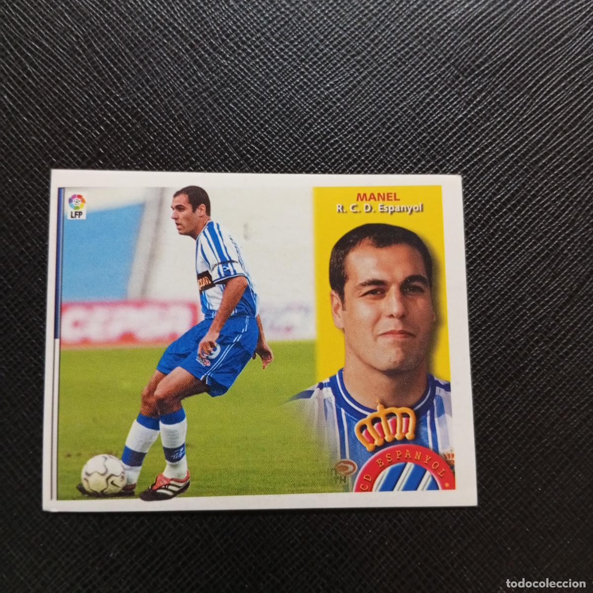 Cromos de f&uacute;tbol: MANEL ESPA&Ntilde;OL ESTE 2002 2003 CROMO FUTBOL 02 03 - SIN PEGAR - A75 PG489 BAJA