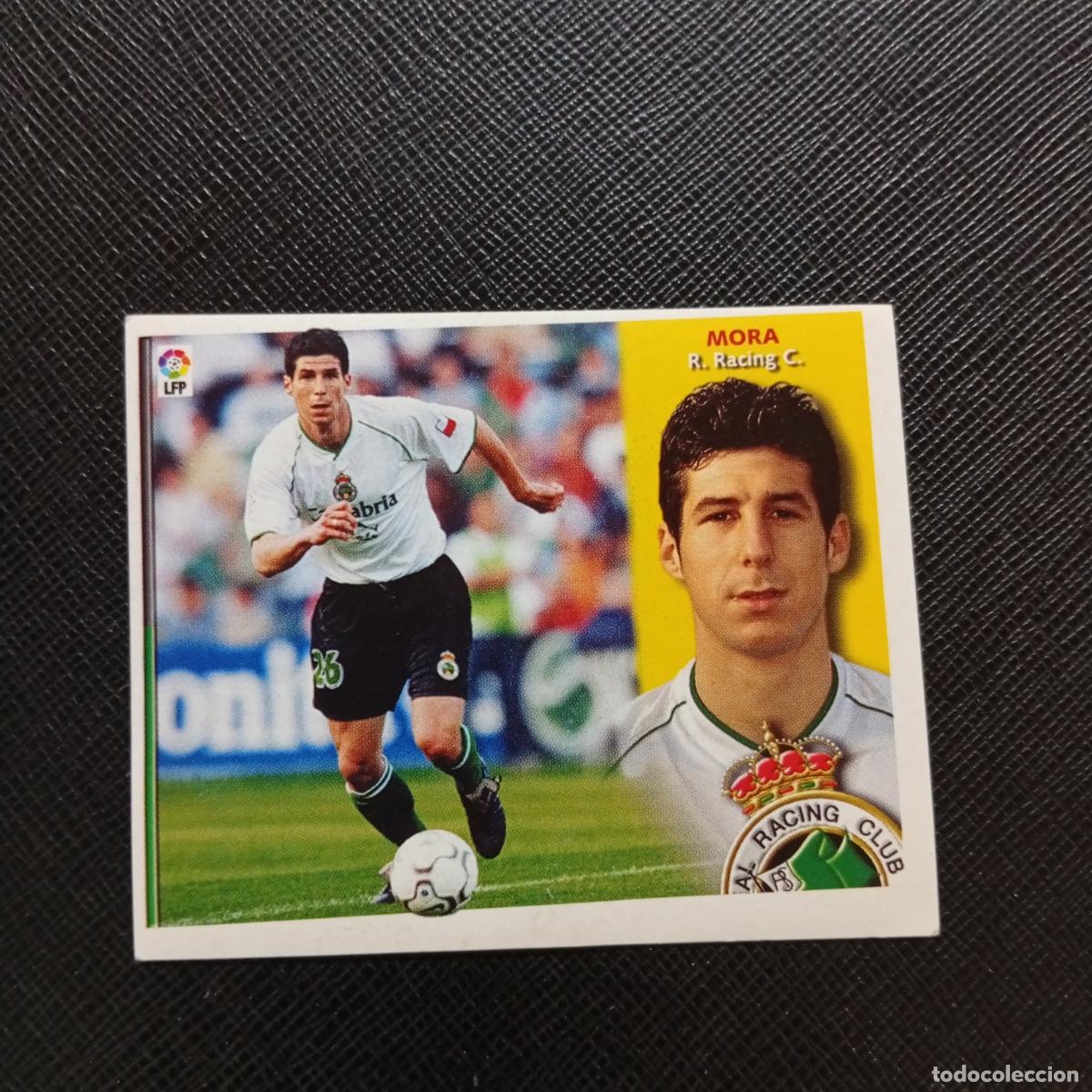 Cromos de f&uacute;tbol: MORA RACING SANTANDER ESTE 2002 2003 CROMO FUTBOL 02 03 - SIN PEGAR - A75 PG507