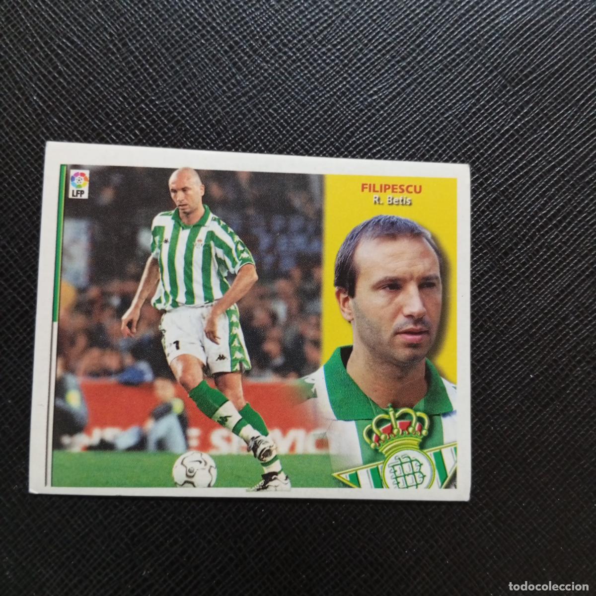 Cromos de f&uacute;tbol: FILIPESCU REAL BETIS ESTE 2002 2003 CROMO FUTBOL 02 03 - SIN PEGAR - A75 PG516
