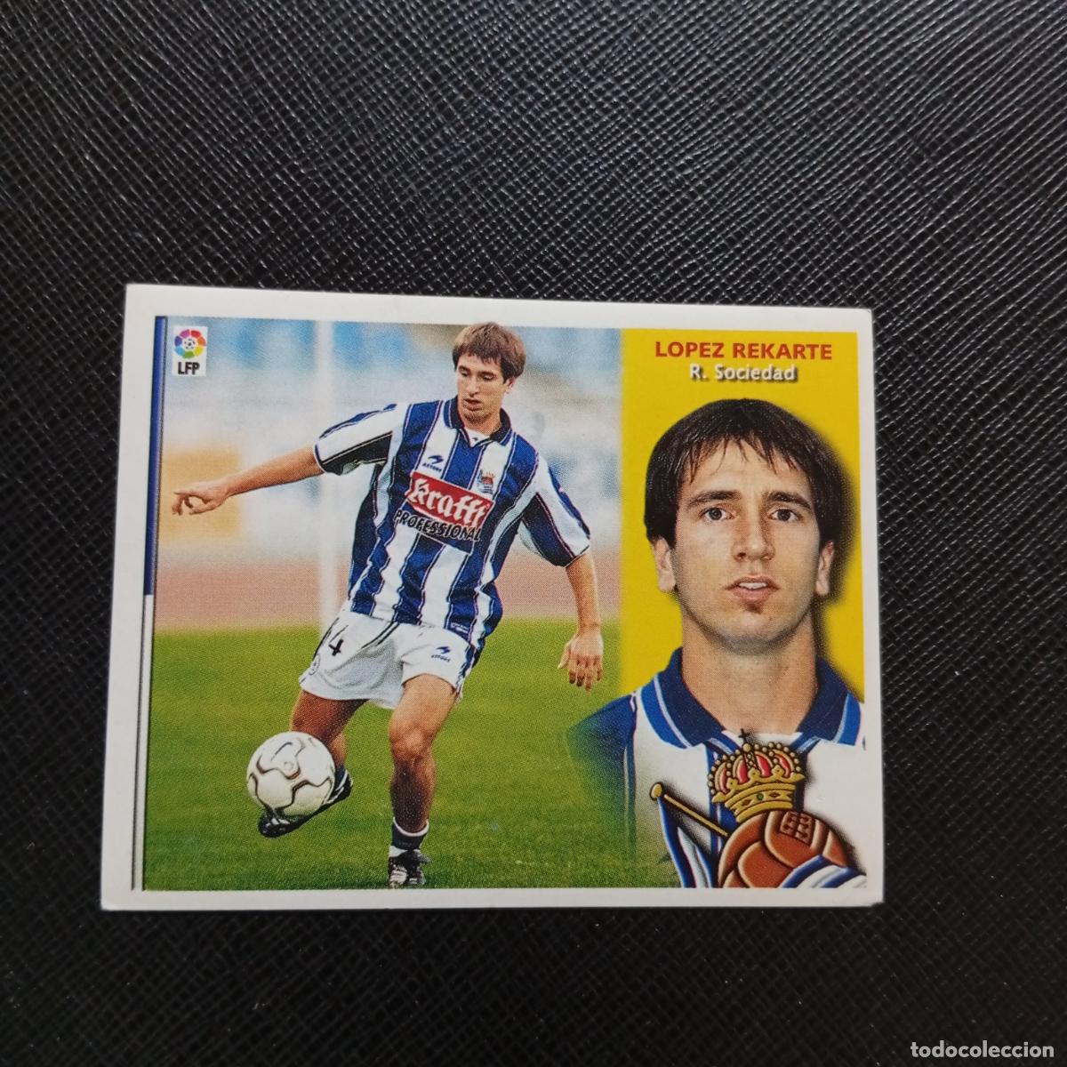 Cromos de f&uacute;tbol: LOPEZ REKARTE REAL SOCIEDAD ESTE 2002 2003 CROMO FUTBOL 02 03 - SIN PEGAR - A75 PG516