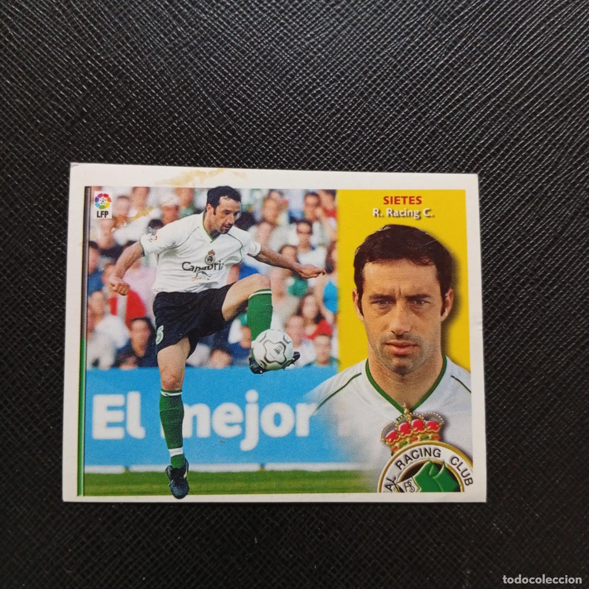 Cromos de f&uacute;tbol: SIETES RACING ESTE 2002 2003 CROMO FUTBOL 02 03 - SIN PEGAR - A75 PG516