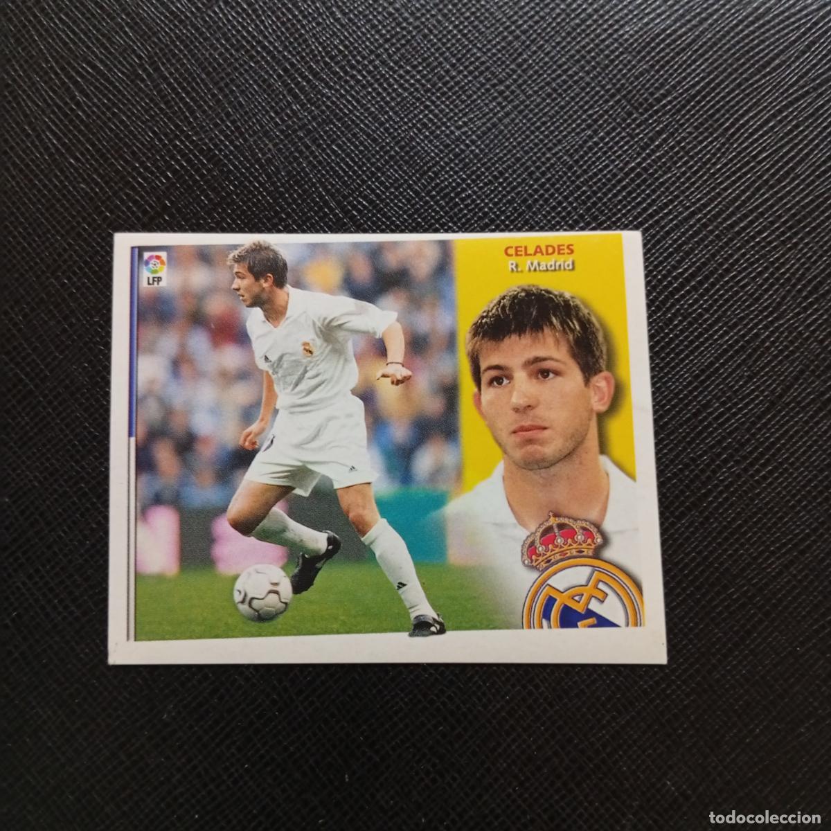 Cromos de f&uacute;tbol: CELADES REAL MADRID ESTE 2002 2003 CROMO FUTBOL 02 03 - SIN PEGAR - A75 PG516