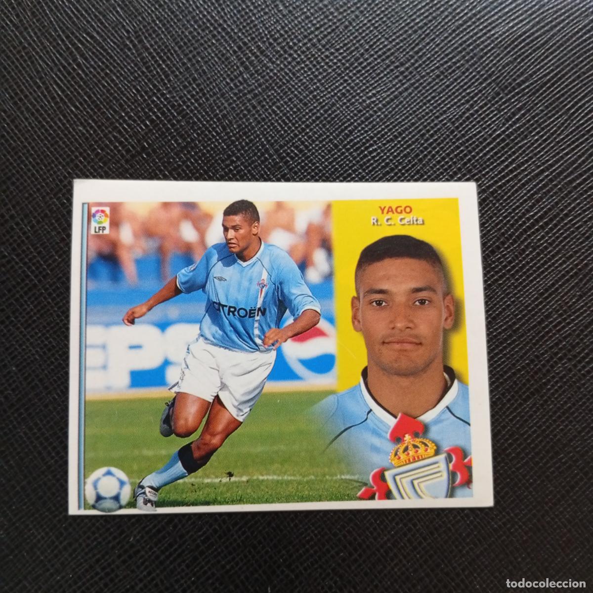 Cromos de f&uacute;tbol: YAGO CELTA ESTE 2002 2003 CROMO FUTBOL 02 03 - SIN PEGAR - A75 PG516 BAJA