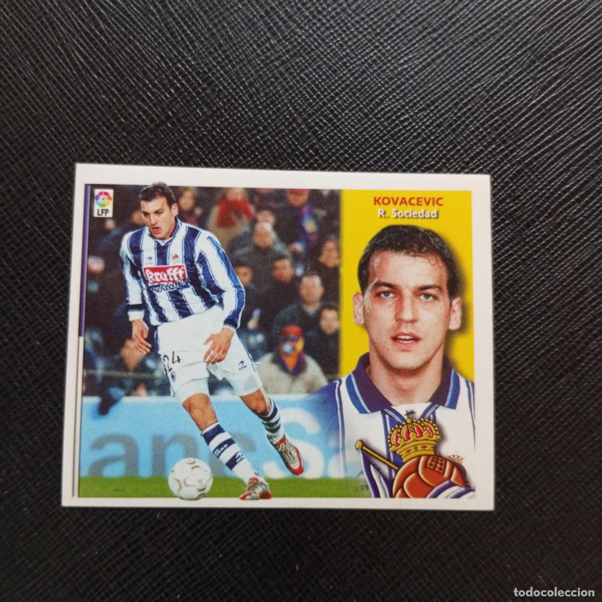Cromos de f&uacute;tbol: KOVACEVIC REAL SOCIEDAD ESTE 2002 2003 CROMO FUTBOL 02 03 - SIN PEGAR - A75 PG525