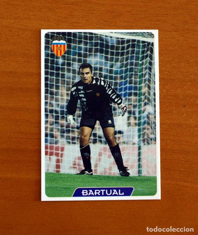 Cromos de f&uacute;tbol: Valencia -N&ordm; 166 Bartual -Las Fichas de la Liga 95-96-1995-1996 -Mundicromo