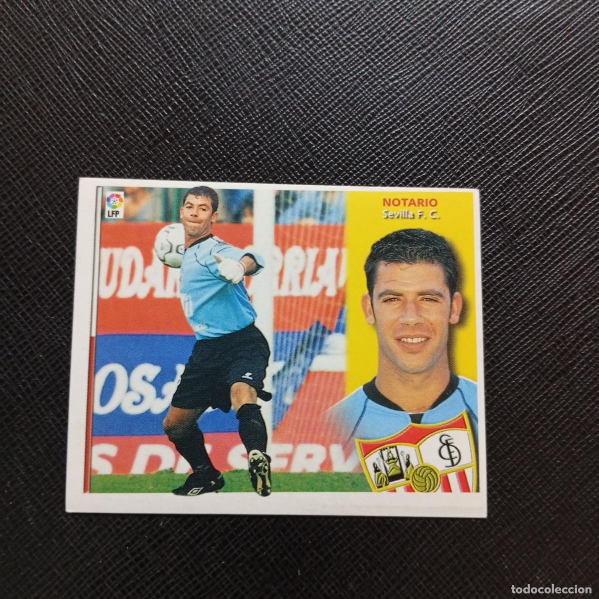 Cromos de f&uacute;tbol: NOTARIO SEVILLA ESTE 2002 2003 CROMO FUTBOL 02 03 - SIN PEGAR - A75 PG525
