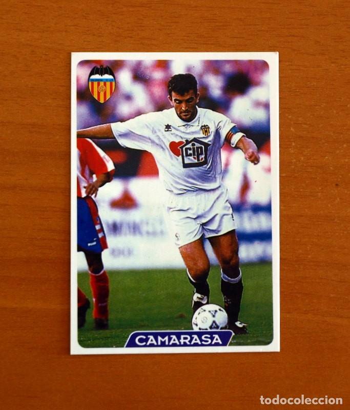 Cromos de f&uacute;tbol: Valencia -N&ordm; 168 Camarasa -Las Fichas de la Liga 95-96-1995-1996 -Mundicromo
