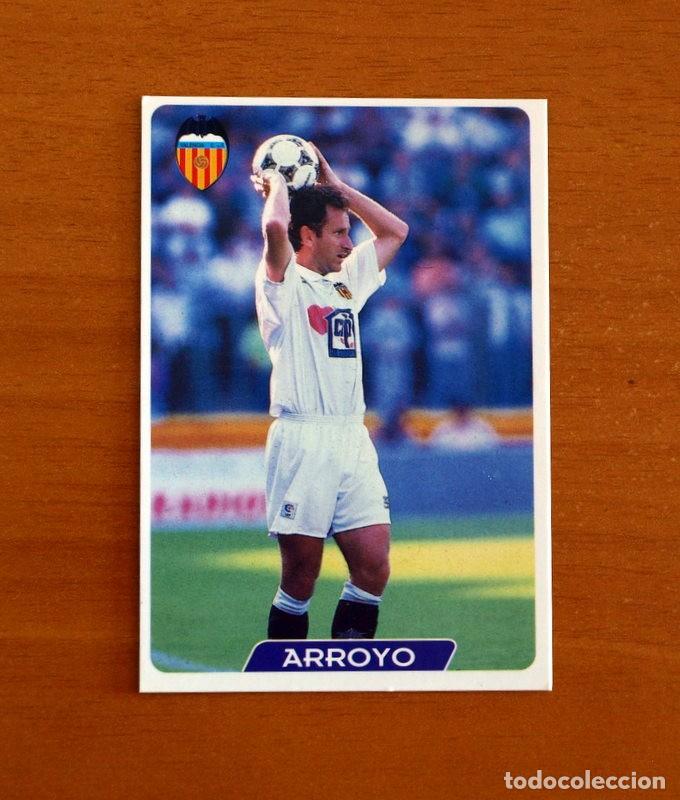 Cromos de f&uacute;tbol: Valencia -N&ordm; 177 Arroyo -Las Fichas de la Liga 95-96-1995-1996 -Mundicromo