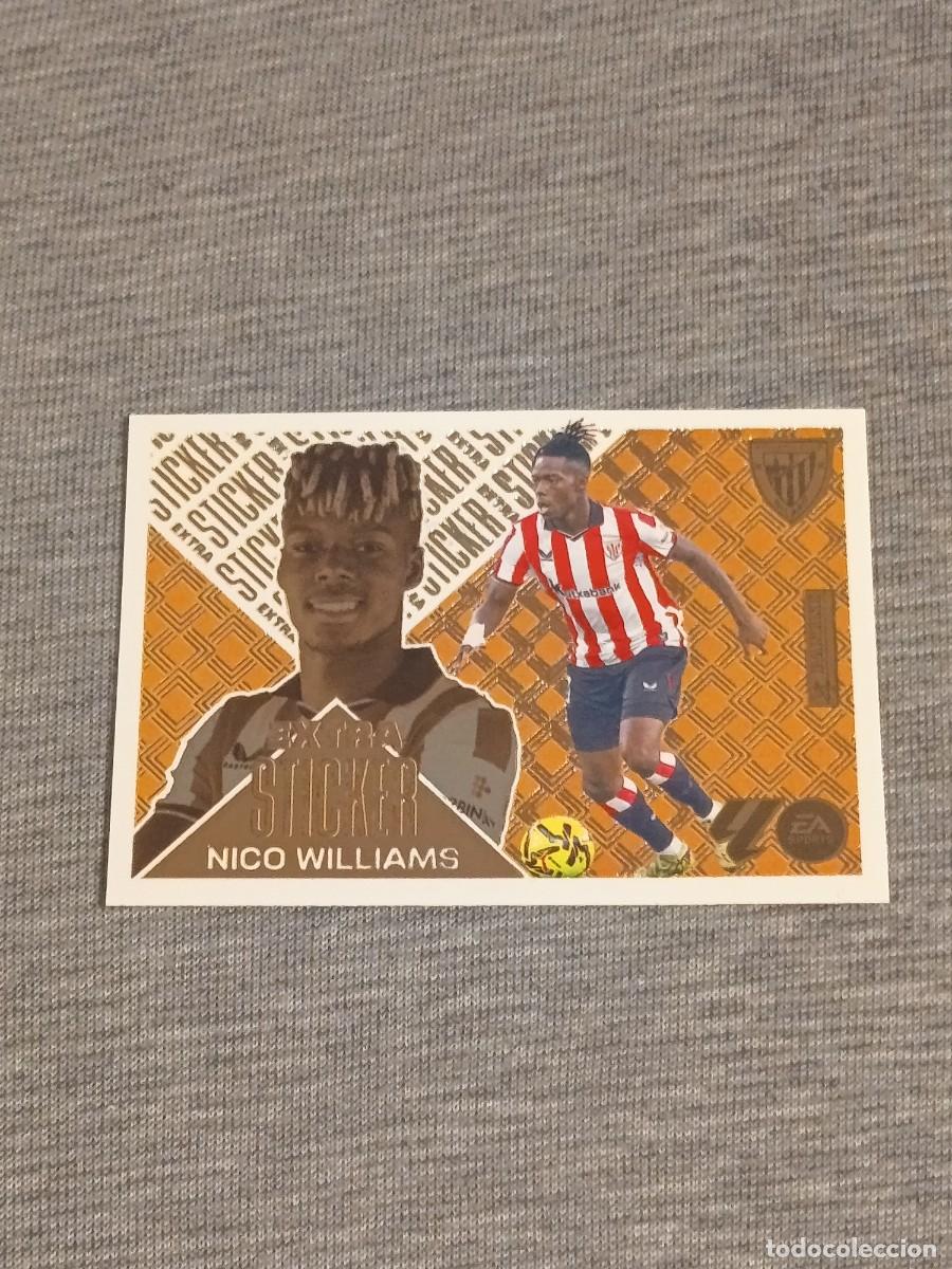 Cromos de f&uacute;tbol: Liga este 26 27 Panini EXTRA STICKER NICO WILLIAMS BRONCE nuevo