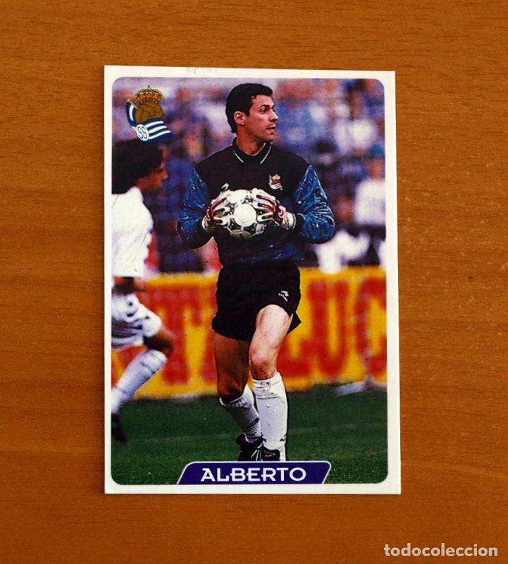 Cromos de f&uacute;tbol: Real Sociedad -N&ordm; 183 Alberto -Las Fichas de la Liga 95-96-1995-1996 -Mundicromo