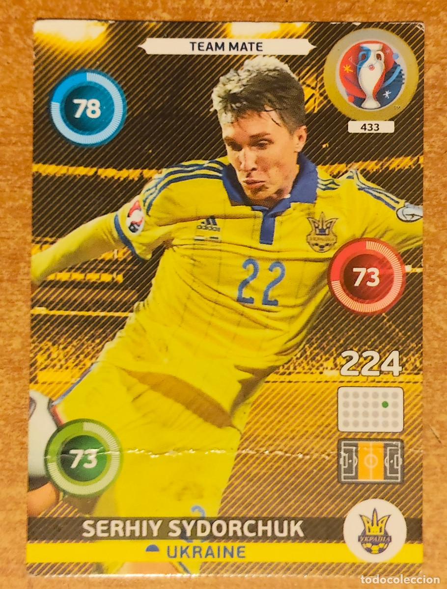 Cromos de f&uacute;tbol: SYDORCHUK UCRANIA ADRENALYN FRANCIA EURO 2016 EUROCOPA CROMO FUTBOL 16 - A17 - 433