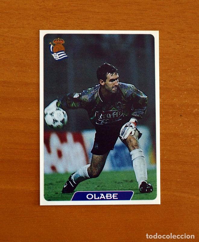Cromos de f&uacute;tbol: Real Sociedad -N&ordm; 184 Olabe -Las Fichas de la Liga 95-96-1995-1996 -Mundicromo