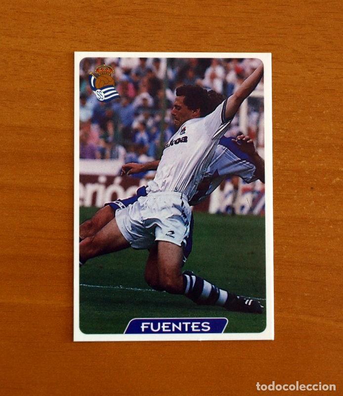 Cromos de f&uacute;tbol: Real Sociedad - N&ordm; 186 Fuentes - Las Fichas de la Liga 95-96-1995-1996 Mundicromo