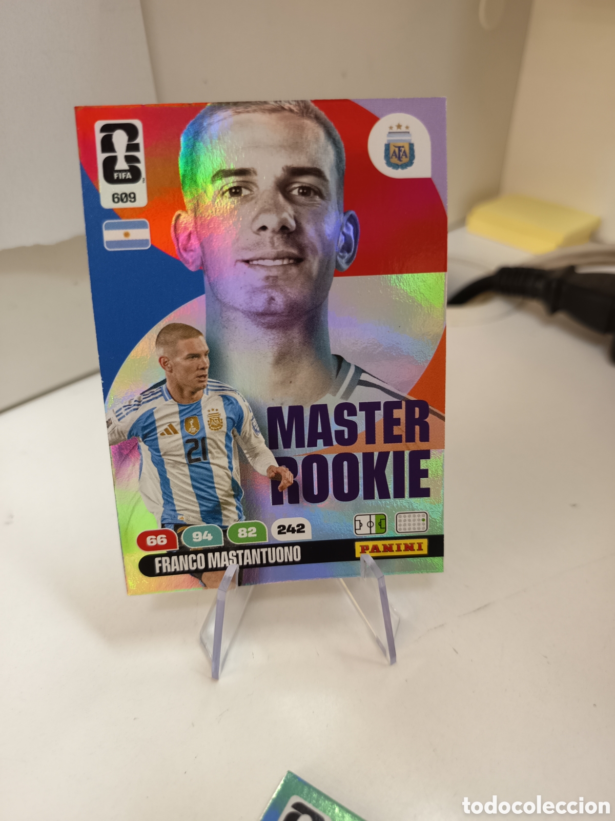 Cromos de f&uacute;tbol: 609 FRANCO MASTANTUONO ADRENALYN WORLD CUP 2026 MUNDIAL