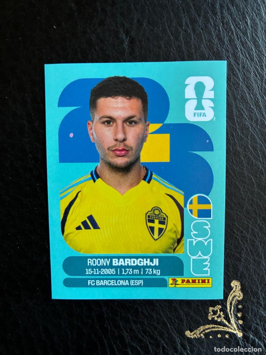 Cromos de f&uacute;tbol: SWE 16 ROONY BARDGHJI SWE16 SUECIA FIFA WORLD CUP MUNDIAL 2026 26 PANINI