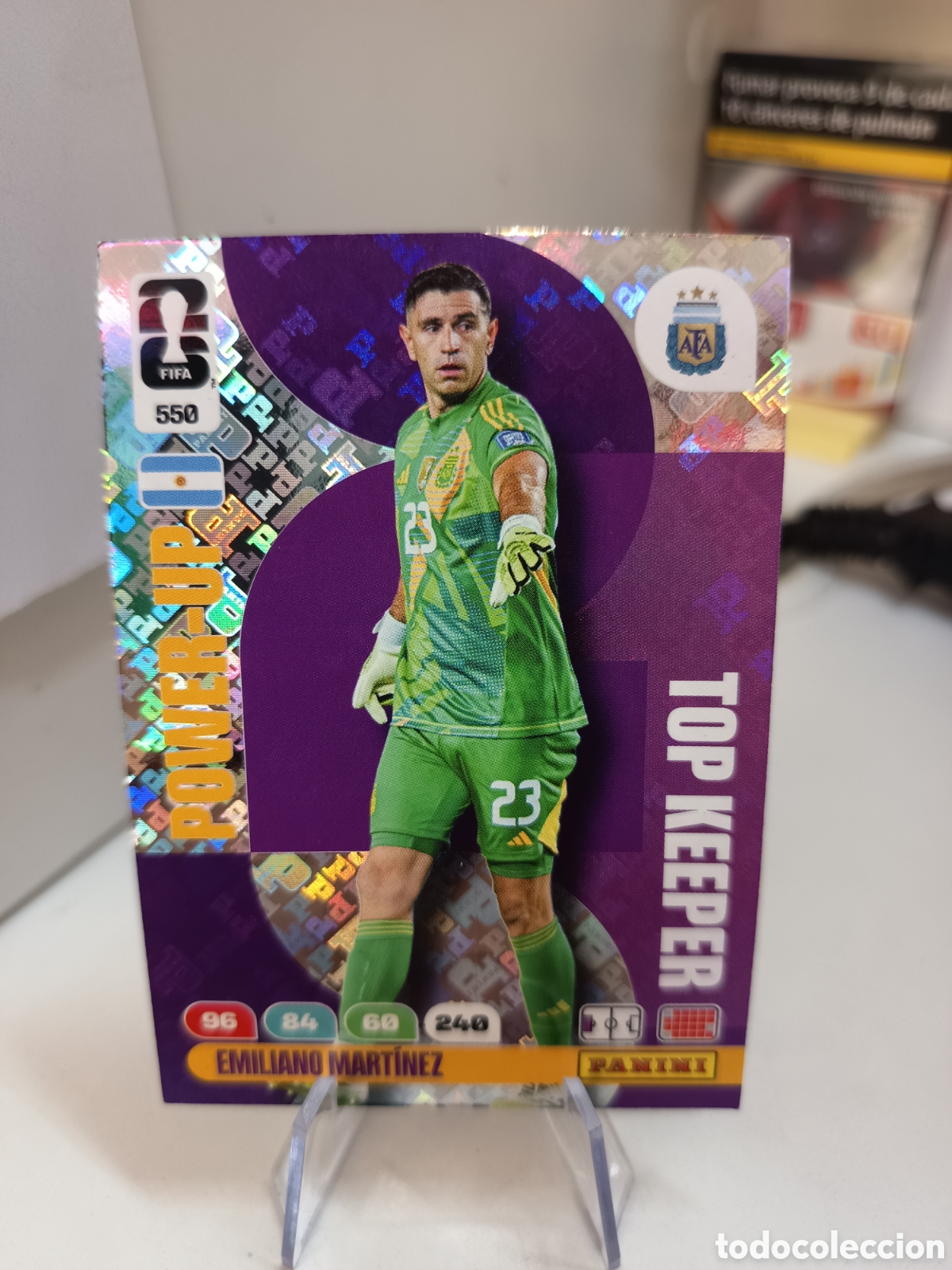 Cromos de f&uacute;tbol: 550 EMILIANO MARTINEZ ADRENALYN WORLD CUP 2026 MUNDIAL