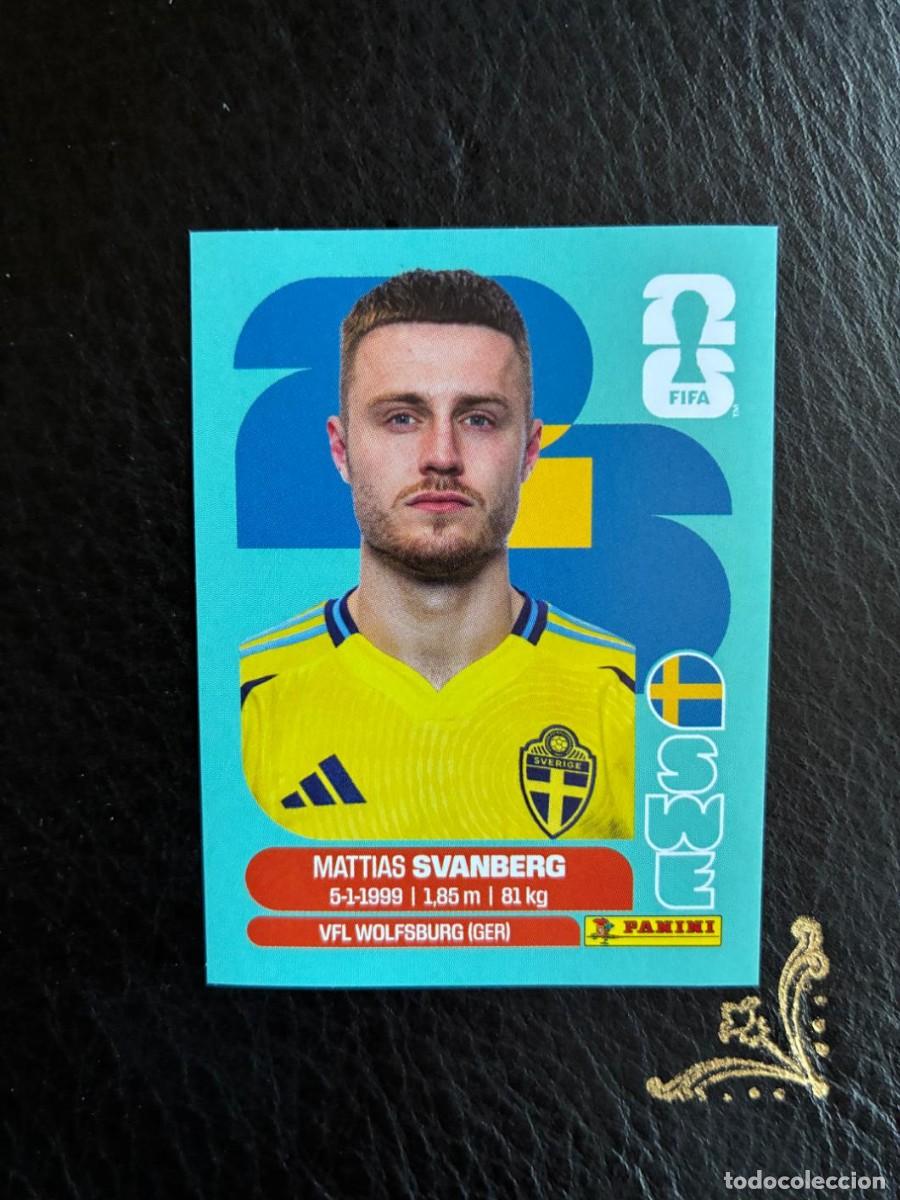 Cromos de f&uacute;tbol: SWE 12 MATTIAS SVANBERG SWE12 SUECIA FIFA WORLD CUP MUNDIAL 2026 26 PANINI
