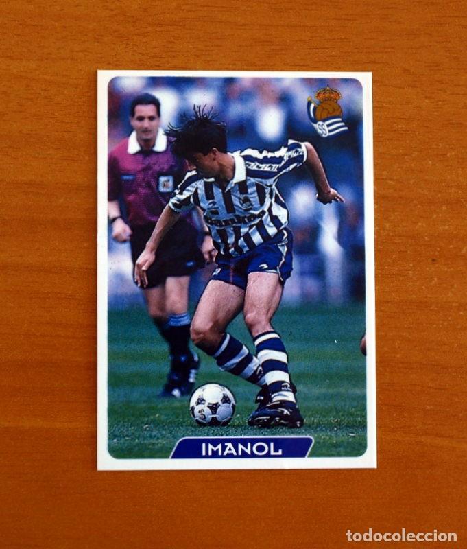 Cromos de f&uacute;tbol: Real Sociedad - N&ordm; 190 Imanol - Las Fichas de la Liga 95-96-1995-1996 Mundicromo