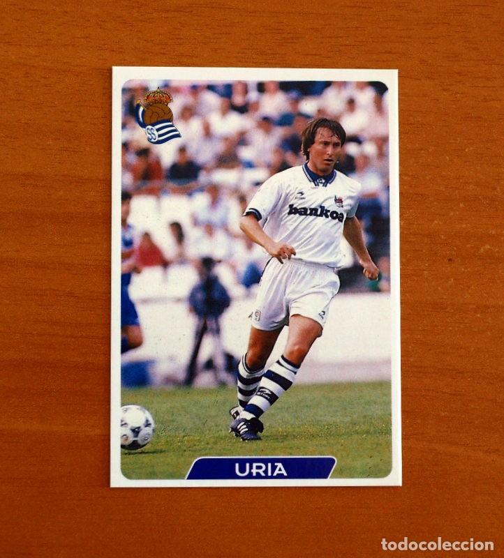 Cartes &agrave; collectionner de Football: Real Sociedad - N&ordm; 191 Uria - Las Fichas de la Liga 95-96-1995-1996 Mundicromo