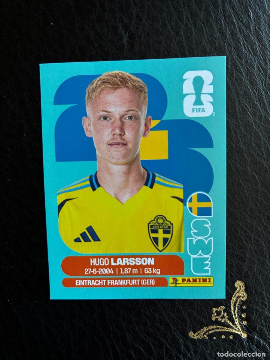Cartes &agrave; collectionner de Football: SWE 9 HUGO LARSSON SWE9 SUECIA FIFA WORLD CUP MUNDIAL 2026 26 PANINI