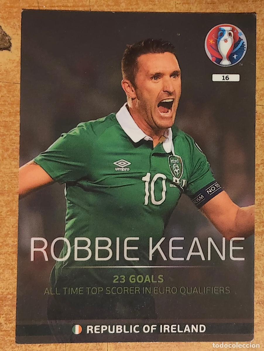 Cartes &agrave; collectionner de Football: ADRENALYN XL UEFA EURO 2016 - (REPUBLIC OF IRELAND) N&deg;16 ROBBIE KEANE