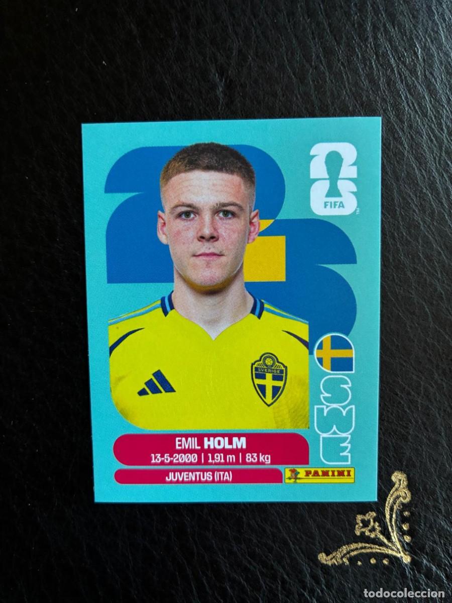 Cartes &agrave; collectionner de Football: SWE 5 EMIL HOLM SWE5 SUECIA FIFA WORLD CUP MUNDIAL 2026 26 PANINI