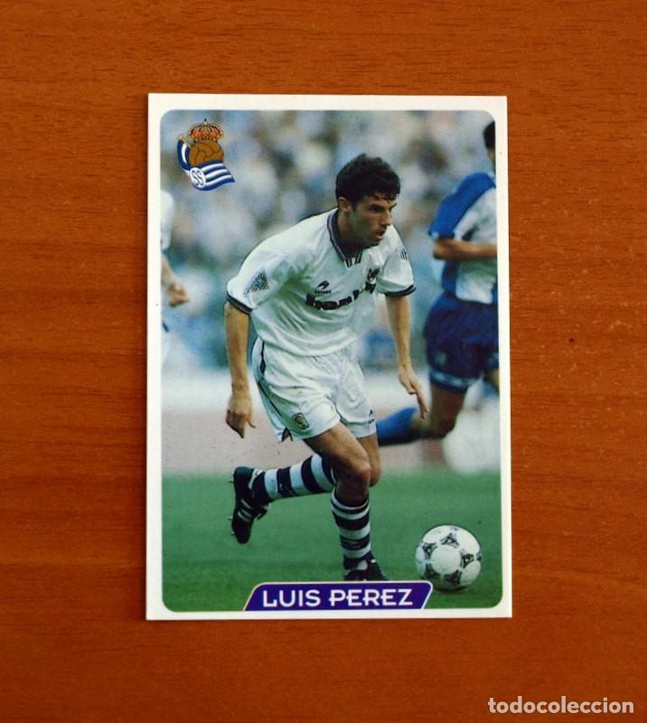 Cartes &agrave; collectionner de Football: Real Sociedad - N&ordm; 194 Luis P&eacute;rez - Las Fichas de la Liga 95-96-1995-1996 Mundicromo