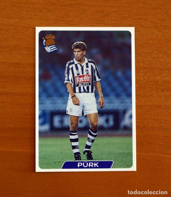 Cromos de f&uacute;tbol: Real Sociedad - N&ordm; 198 P&uuml;rk - Las Fichas de la Liga 95-96-1995-1996 Mundicromo