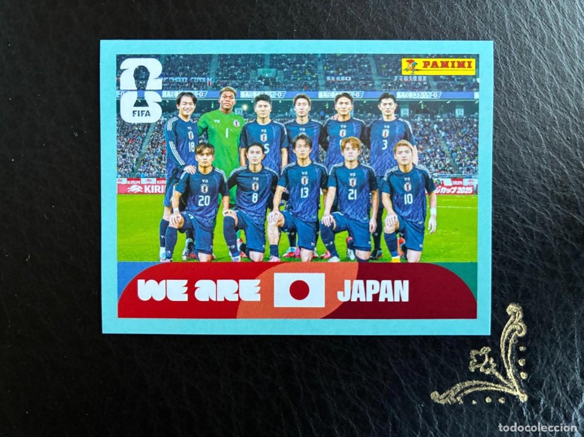 Cromos de f&uacute;tbol: JPN 13 EQUIPO ALINEACION JPN13 JAP&Oacute;N FIFA WORLD CUP MUNDIAL 2026 26 PANINI