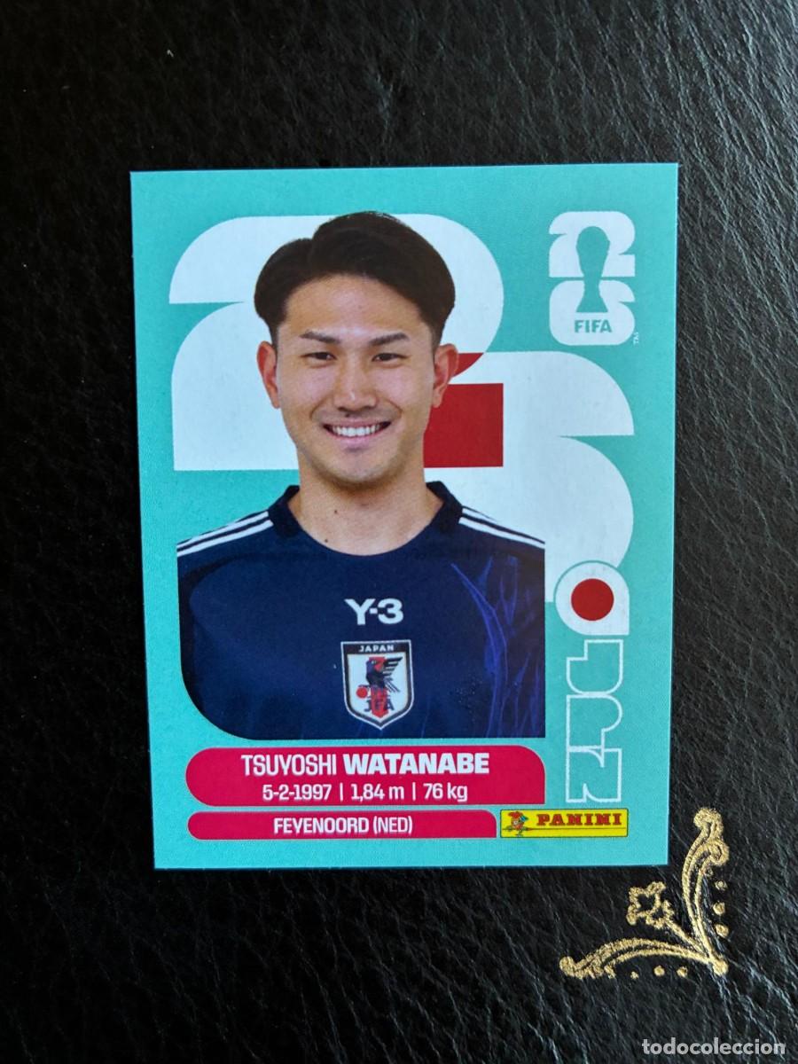Cromos de f&uacute;tbol: JPN 7 TSUYOSHI WATANABE JPN7 JAP&Oacute;N FIFA WORLD CUP MUNDIAL 2026 26 PANINI