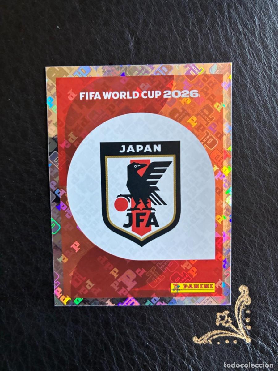 Cromos de f&uacute;tbol: JPN ESCUDO LOGO JPN1 JAP&Oacute;N FIFA WORLD CUP MUNDIAL 2026 26 PANINI