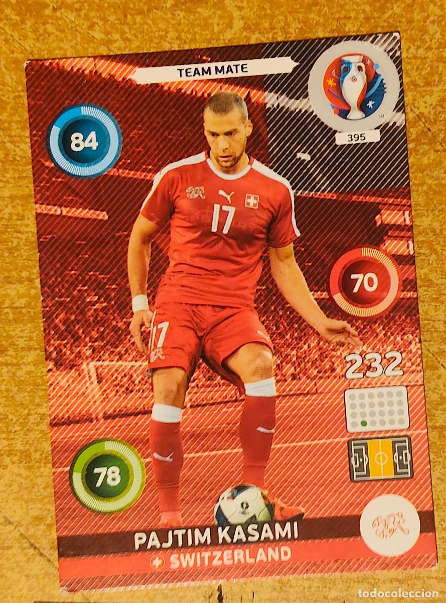Cromos de f&uacute;tbol: PANINI EURO 2016 ADRENALYN XL CARD - #395 - SWITZERLAND - PAJTIM KASAMI