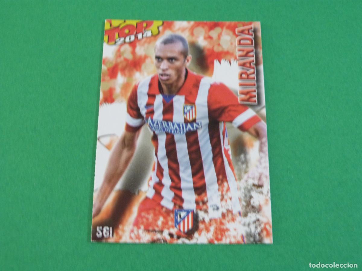 Cartes &agrave; collectionner de Football: TRADING CARD FUTBOL MIRANDA ATLETICO DE MADRID N&ordm; 561 FICHAS LIGA TOP MUNDICROMO 2013-2014/13-14