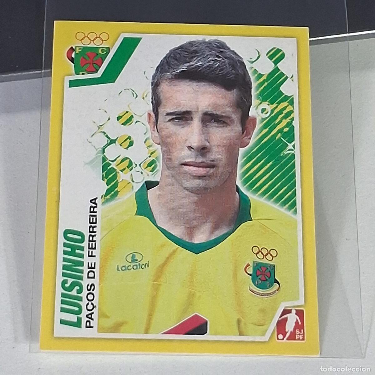 Cromos de f&uacute;tbol: B54 196 LUISINHO PA&Ccedil;OS DE FERREIRA SJPF STICKER LIGA NOS PORTUGAL PANINI FUTEBOL 2011-2012 11-12