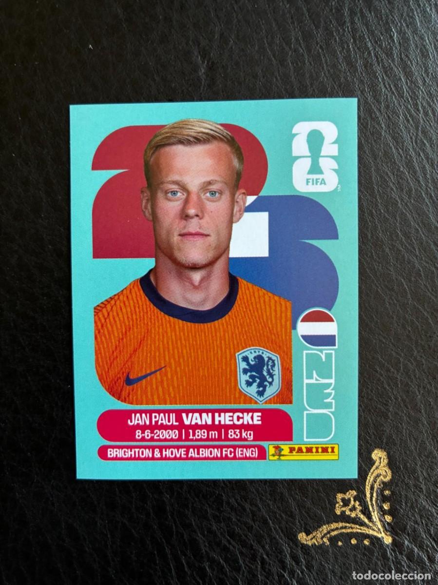 Cromos de f&uacute;tbol: NED 9 VAN HECKE NED9 HOLANDA NETHERLANDS FIFA WORLD CUP MUNDIAL 2026 26 PANINI