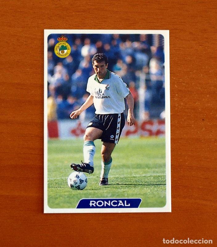 Cromos de f&uacute;tbol: Racing de Santander - N&ordm; 203 Roncal - Las Fichas de la Liga 95-96-1995-1996 Mundicromo