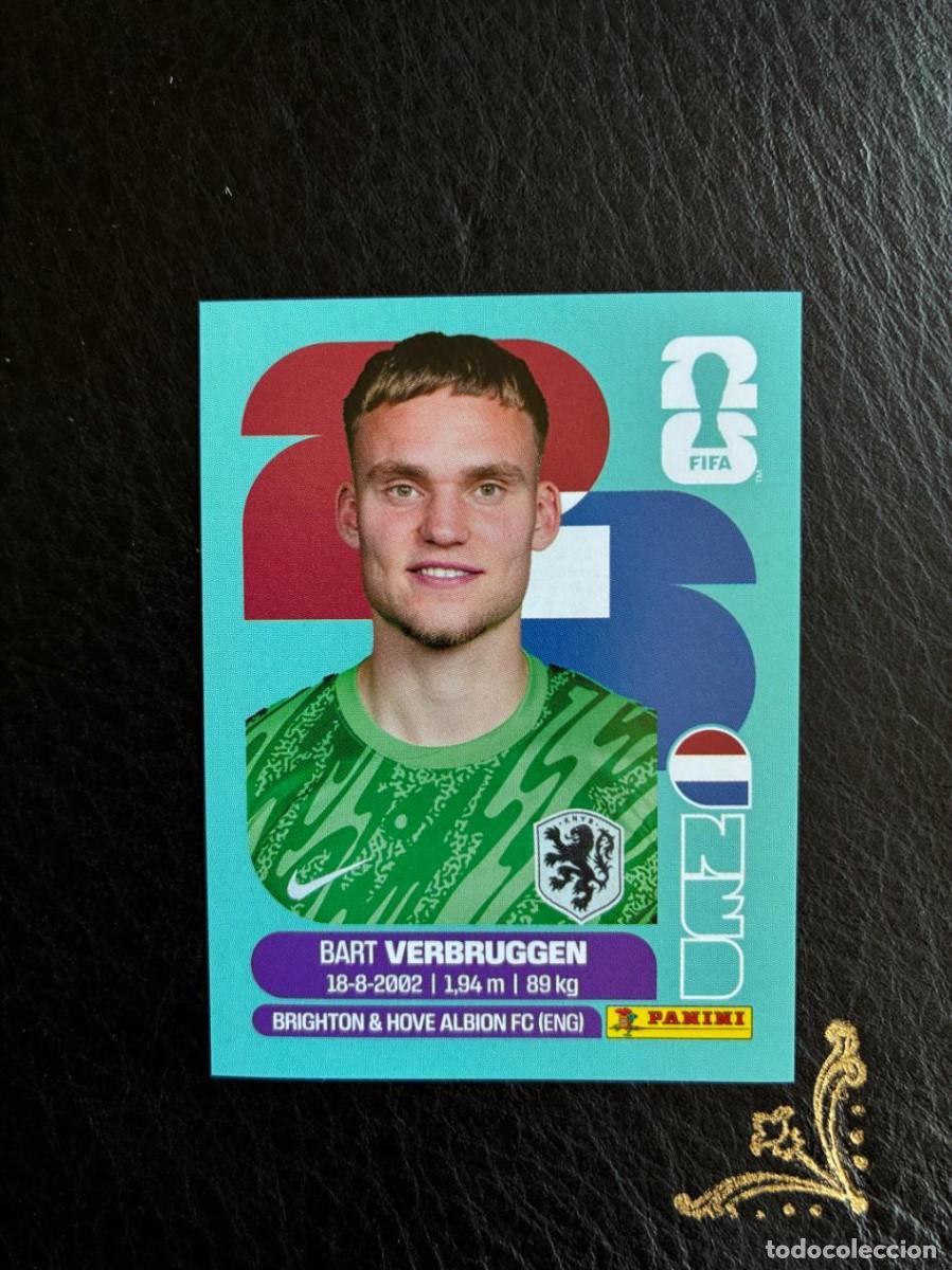 Cromos de f&uacute;tbol: NED 2 BART VERBRUGGEN NED2 HOLANDA NETHERLANDS FIFA WORLD CUP MUNDIAL 2026 26 PANINI