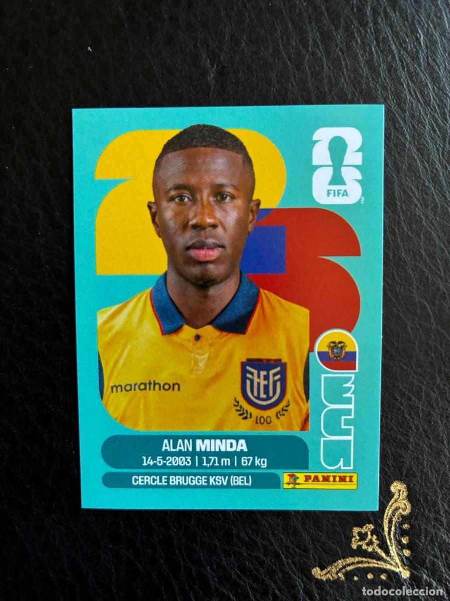 Cromos de f&uacute;tbol: ECU 18 ALAN MINDA ECU18 ECUADOR FIFA WORLD CUP MUNDIAL 2026 26 PANINI