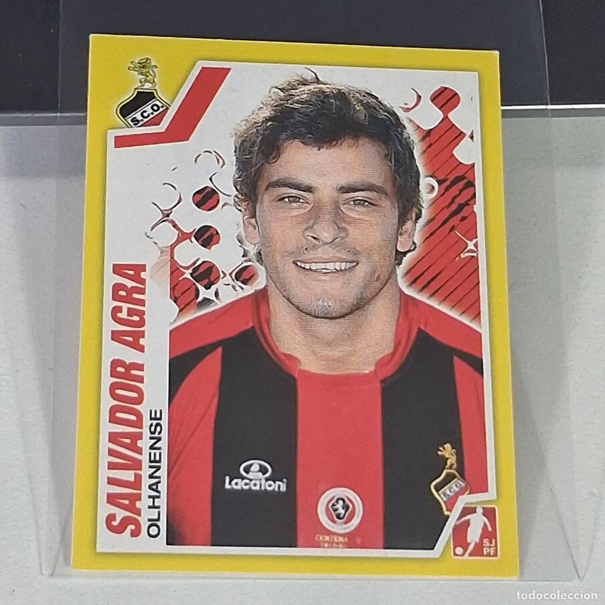 Cromos de f&uacute;tbol: B54 175 SALVADOR AGRA OLHANENSE STICKER CROMO SJPF LIGA NOS PORTUGAL PANINI FUTEBOL 2011-2012 11-12