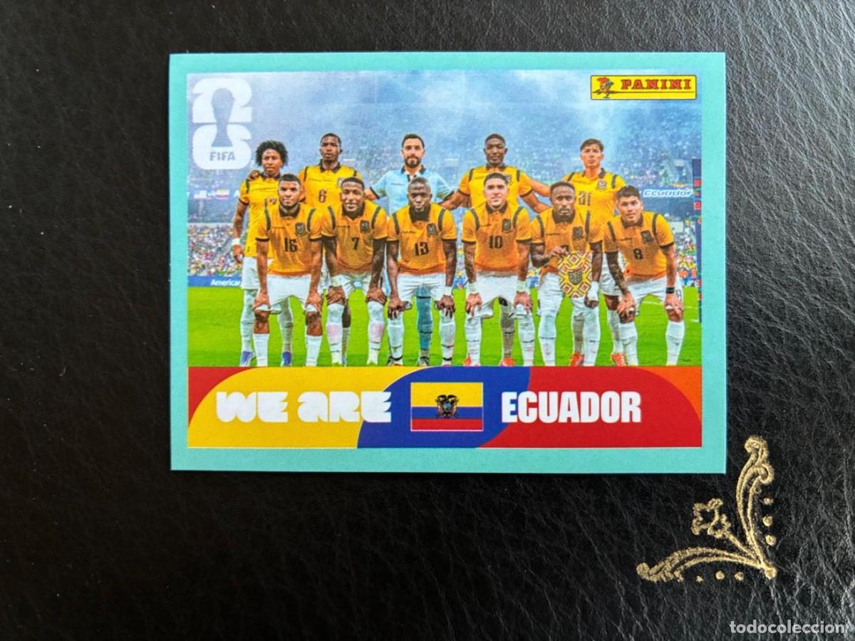 Cromos de f&uacute;tbol: ECU 13 EQUIPO ALINEACION ECU13 ECUADOR FIFA WORLD CUP MUNDIAL 2026 26 PANINI