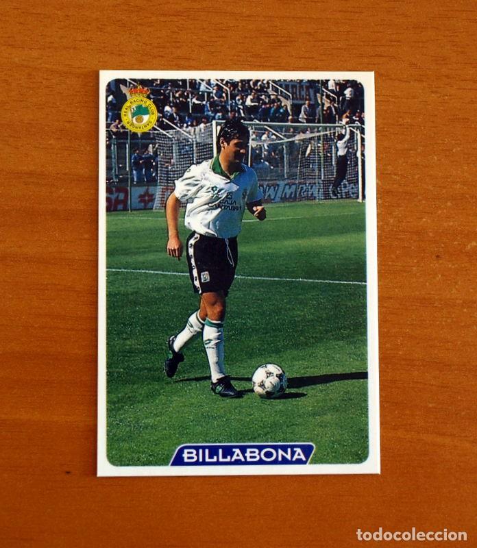Fu&szlig;ball-Sticker: Racing de Santander - N&ordm; 209 Billabona - Las Fichas de la Liga 95-96-1995-1996 Mundicromo