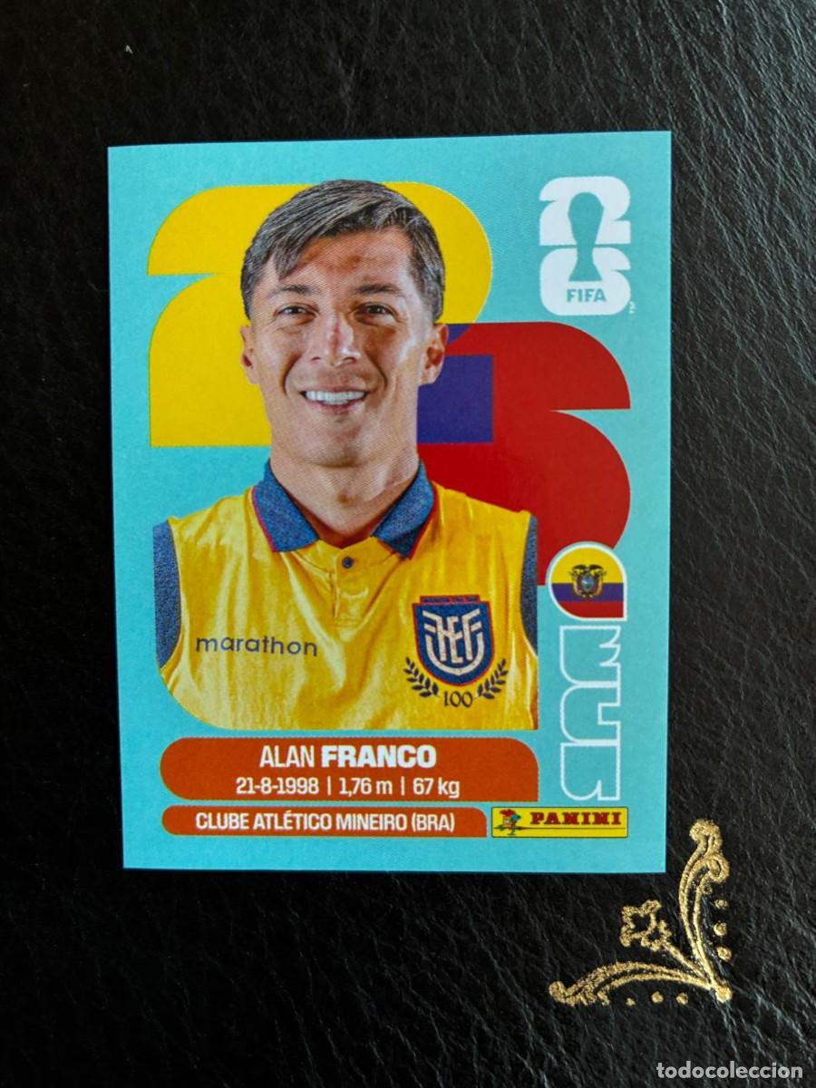 Cromos de f&uacute;tbol: ECU 10 ALAN FRANCO ECU10 ECUADOR FIFA WORLD CUP MUNDIAL 2026 26 PANINI